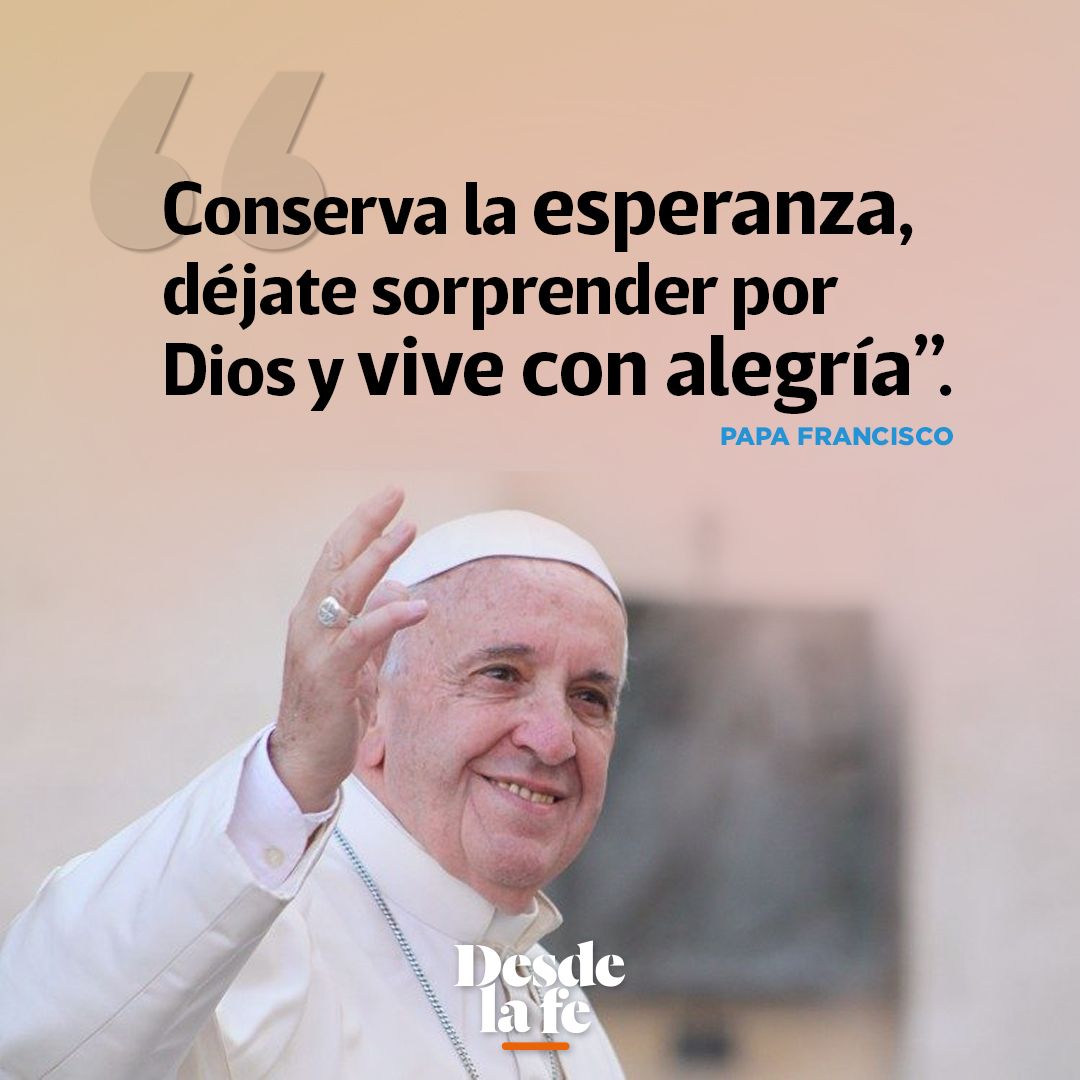 Adviento 2022: Frase del Papa Francisco sobre la esperanza